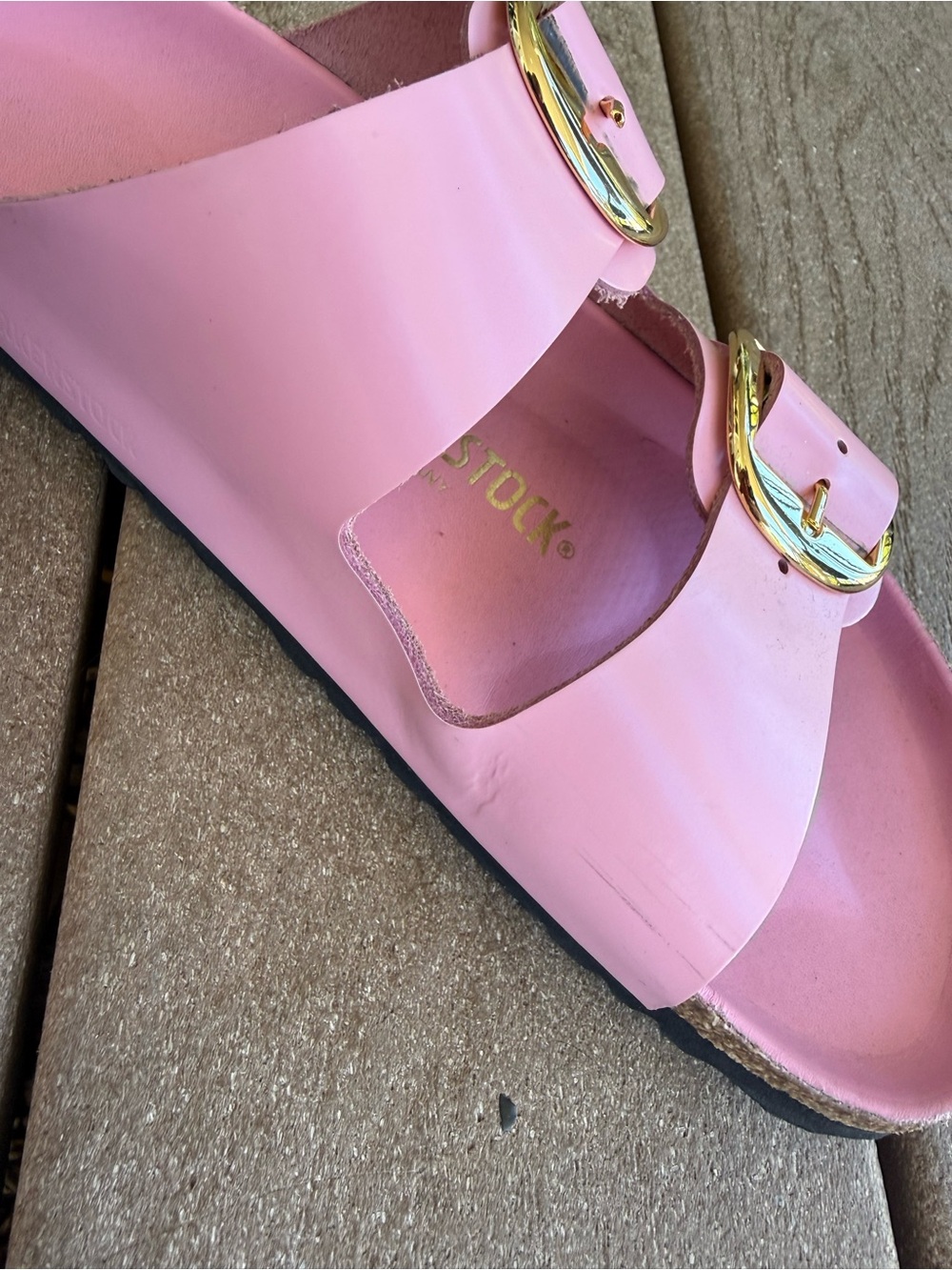 Birkenstock Arizona Big Buckle “high shine fondant pink” size 40 - Picture 11 of 13